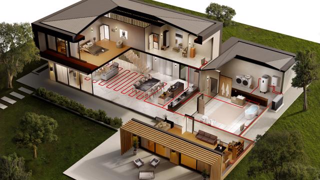 LG Therma V R290 Lifestyle 54 Waterflow